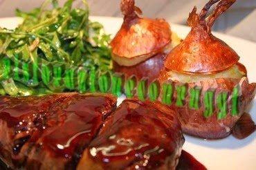 Cipolle ripiene al forno in collaborazione con PASSIONE STABIA