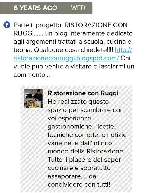 Buon Compleanno RISTORAZIONE CON RUGGI