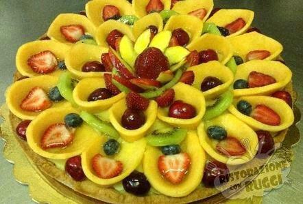 Come decorare una crostata di frutta ovvero come mettere la frutta