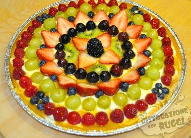 Come decorare una crostata di frutta ovvero come mettere la frutta