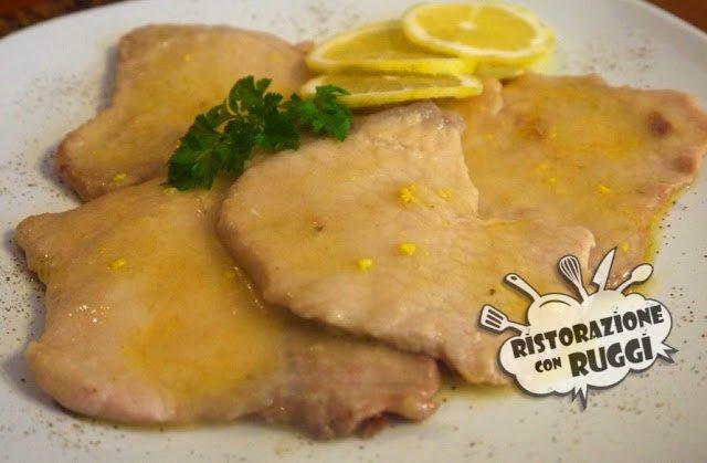Scaloppine al limone