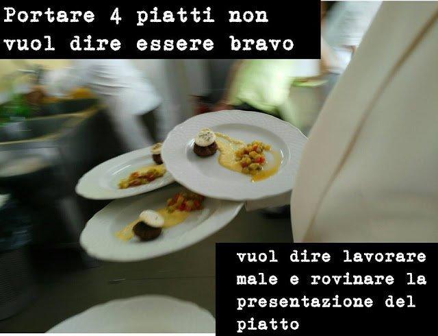 Quanti piatti deve portare un cameriere?