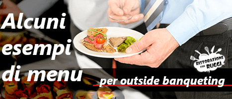 Banqueting: Alcuni esempi di menu