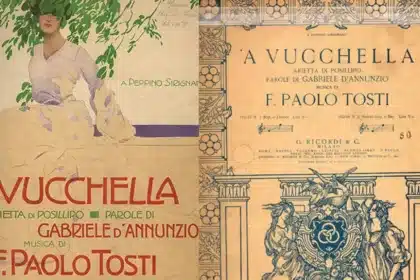 ‘A vucchella, la canzone nata ai tavolini di un Caffè 4 a vucchella dannunzio canzone gambrinus ruggi
