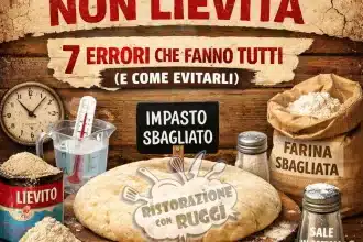 Perché la pizza non lievita: 7 errori che fanno tutti (e come evitarli) 5 Hai seguito la ricetta passo dopo passo, hai impastato con attenzione… ma la pizza non lievita. È una delle situazioni più frustranti in cucina, soprattutto quando non capisci dove hai sbagliato.