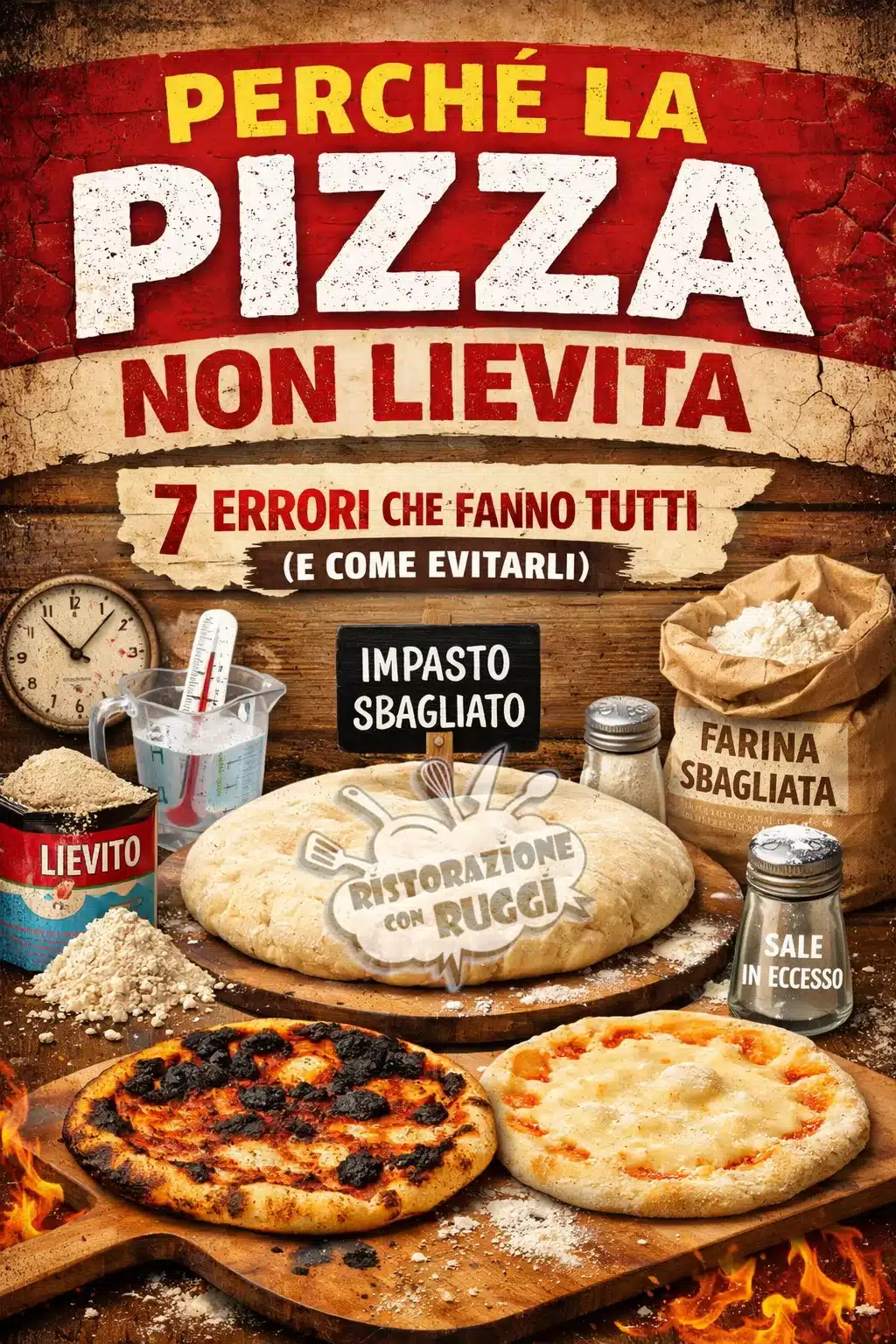 Perché la pizza non lievita: 7 errori che fanno tutti (e come evitarli) 1 Hai seguito la ricetta passo dopo passo, hai impastato con attenzione… ma la pizza non lievita. È una delle situazioni più frustranti in cucina, soprattutto quando non capisci dove hai sbagliato.