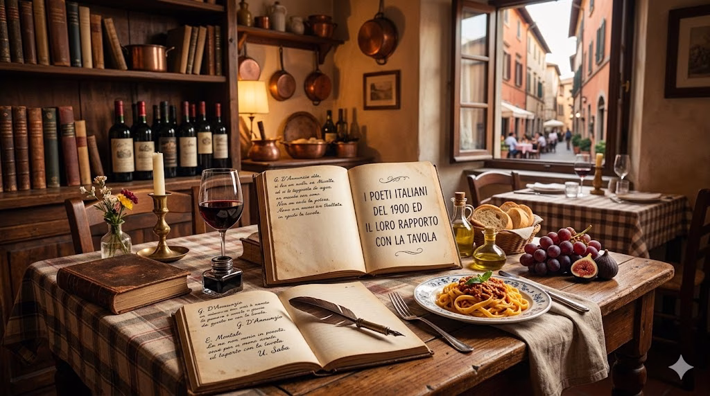 I poeti italiani del 1900 ed il loro rapporto con la tavola 1 poeti e rapporto con la tavola - ristorazioneconruggi